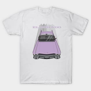 Cadillac Eldorado Biarritz Convertible 1959 - Pink Purple T-Shirt